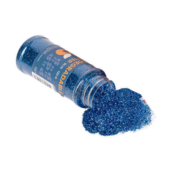 Biologisch abbaubarer Glitzer – Blau – 120 Gramm