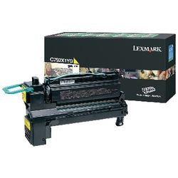 Tonerkartusche Lexmark gelb, hohe Druckgeschwindigkeit
