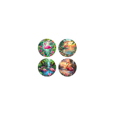 Untersetzer Flamingo ø10,3cm 4er Set