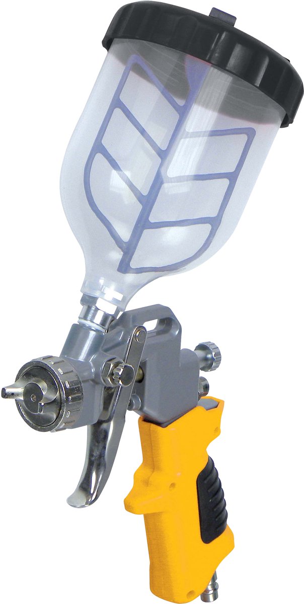 Stanley 160132xstn617-Serie – Luftspritzpistole – 1,5-mm-Düse – oberer Behälter – ergonomischer Griff