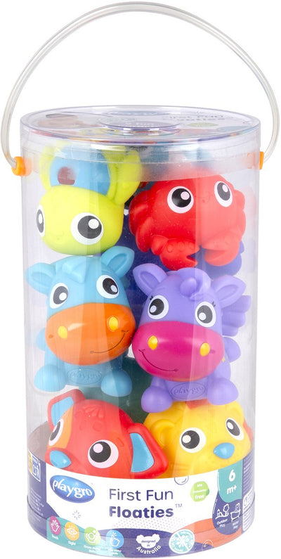 Playgro Badespielzeug – erste lustige Floaties – 8 Stück – vollständig versiegelt – Babyspielzeug – Babyspielzeug – Badespielzeug – Babyspielzeug – Badespielzeug – Wasserspielzeug – Babyspielzeug 6 Monate schimmelfrei