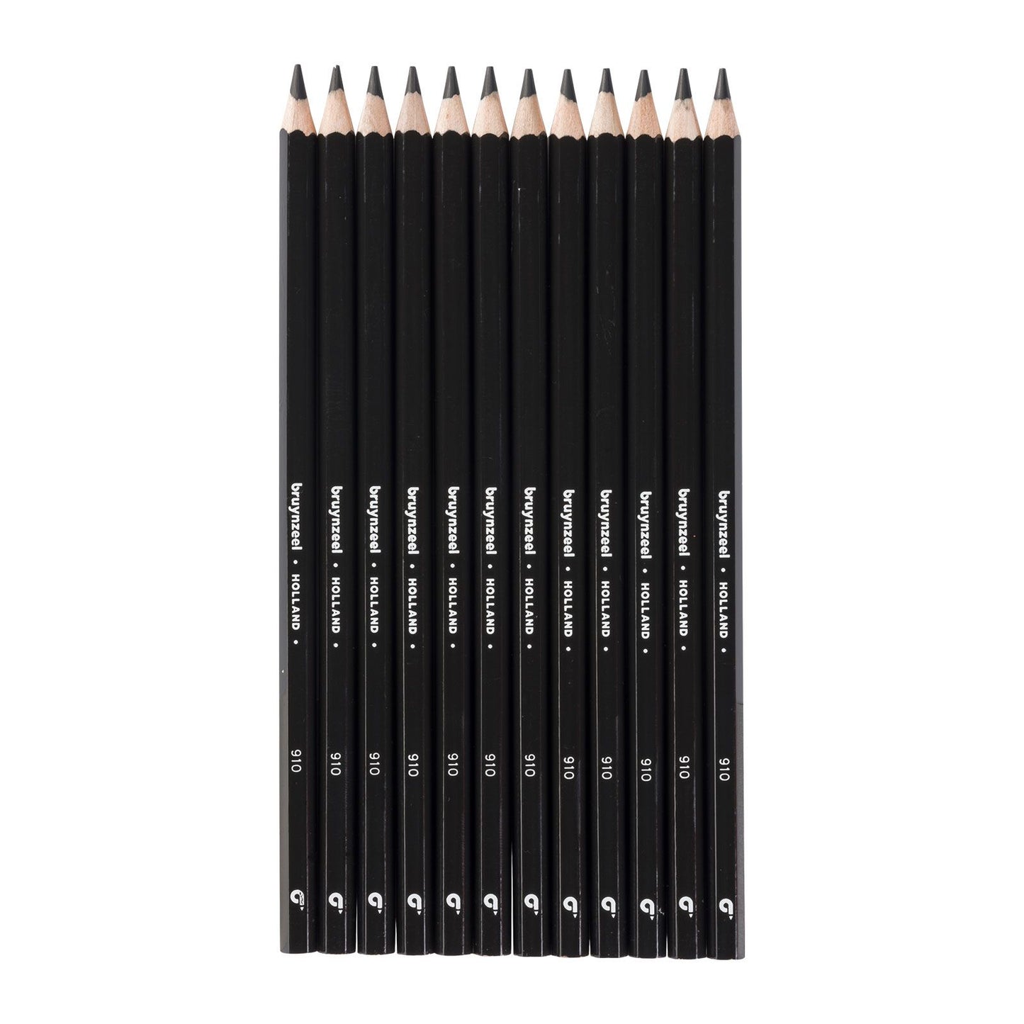 Bruynzeel • Super-Buntstifte schwarz 12St