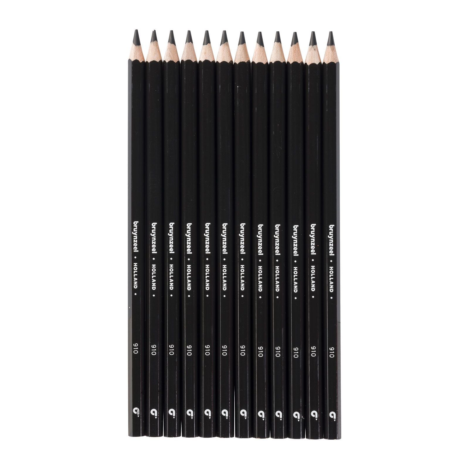 Bruynzeel • Super-Buntstifte schwarz 12St