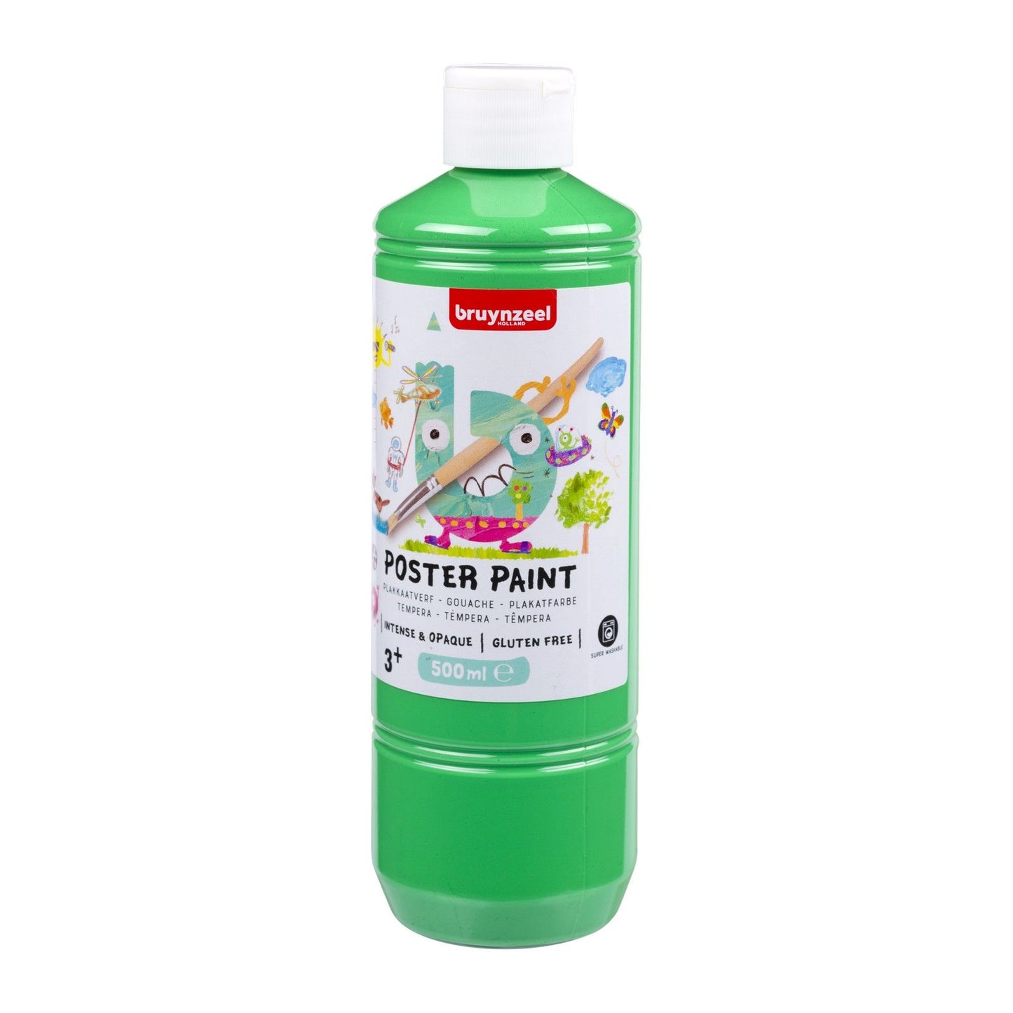 Bruynzeel • Gouache-Plakatfarbe 500 ml hellgrün
