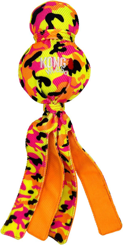 Ballistisches High-Viz-Wurfspielzeug von Kong Wubba™, mehrfarbig, 33,02 x 9,53 x 7,62 cm