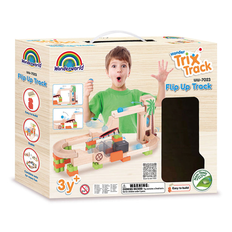WonderWorld Holzstrecke Flip-up Track
