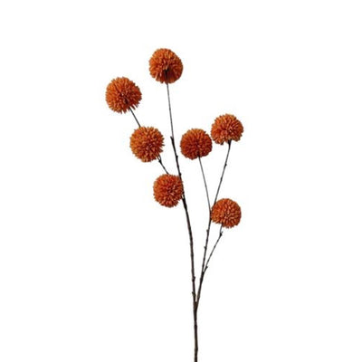Künstlicher Zweigbommel aus der Roberts-Kollektion, orange, 98 cm