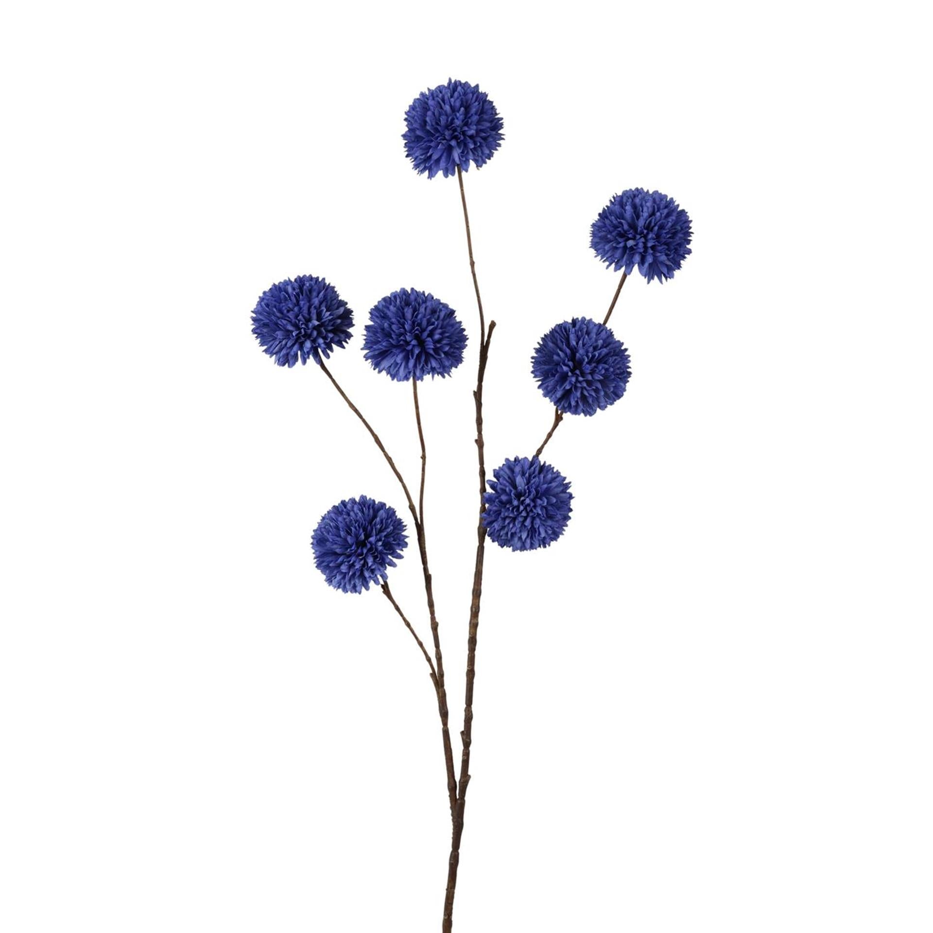Künstlicher Blumenbommel aus der Roberts-Kollektion, 98 cm, Blau