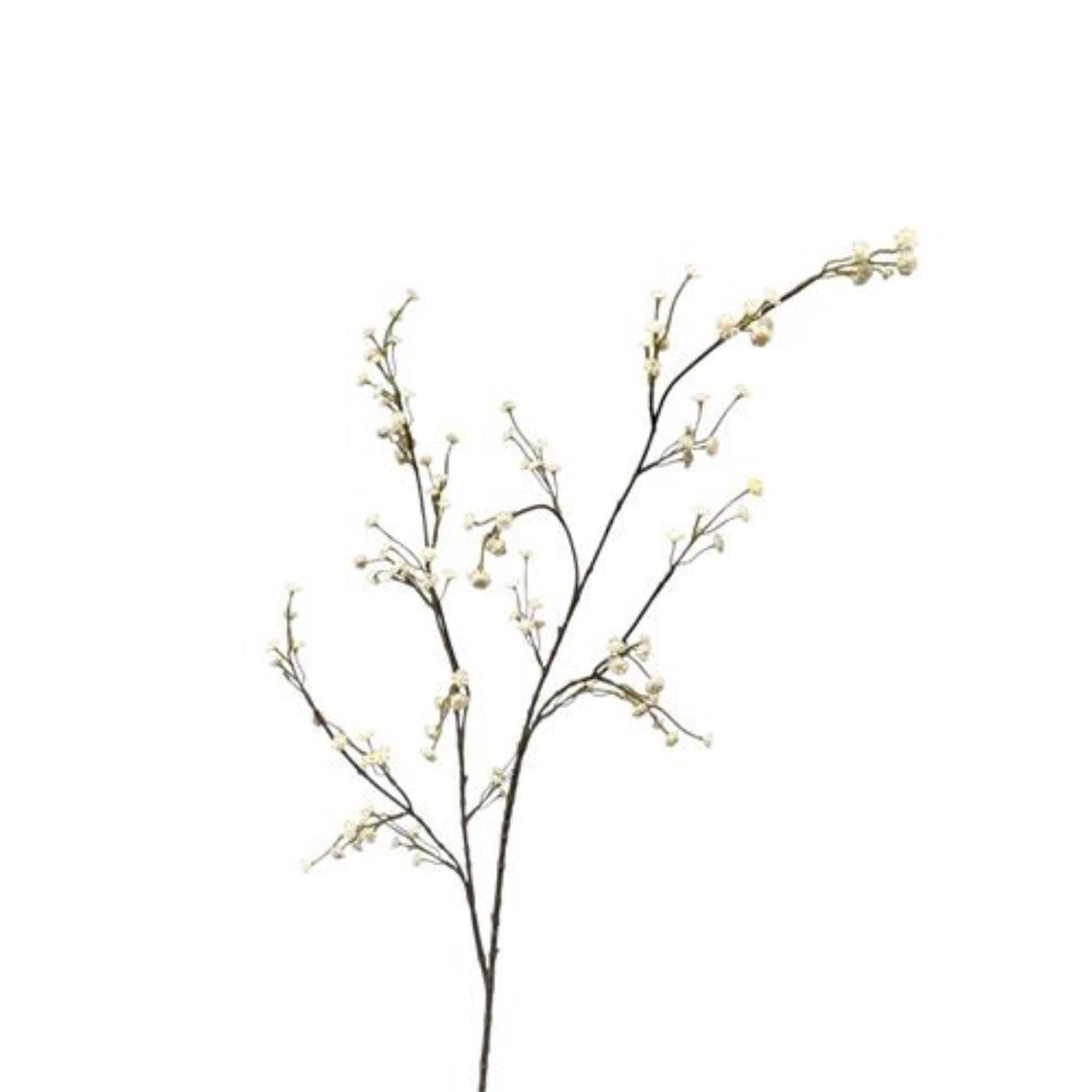 Roberts Collection Kunstzweig aus Gips, cremefarben, 115 cm