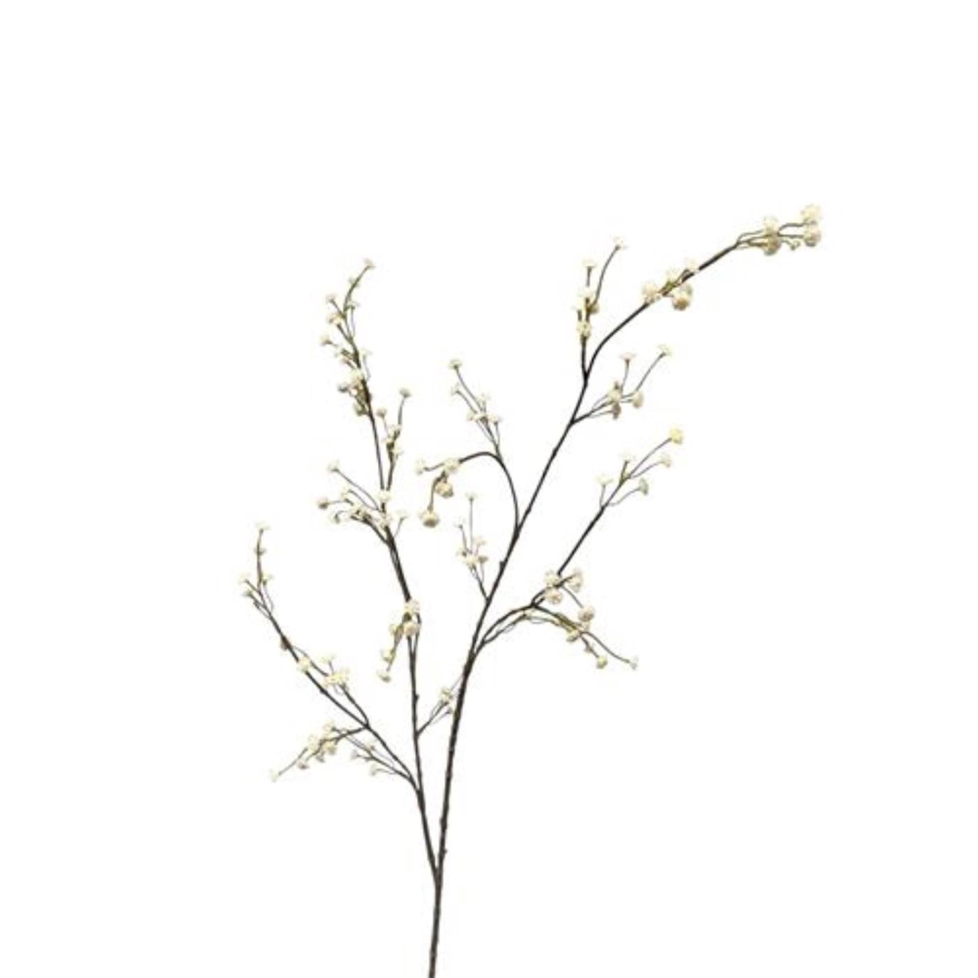 Roberts Collection Kunstzweig aus Gips, cremefarben, 115 cm