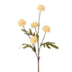 Künstlicher Blumenbommel aus der Roberts-Kollektion, 52 cm, zartes Gelb