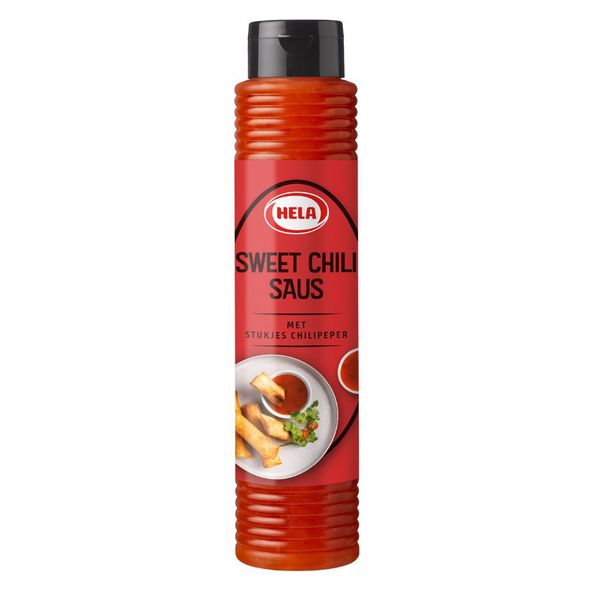 Hela süße Chilisauce mit Chilistückchen (800 ml)