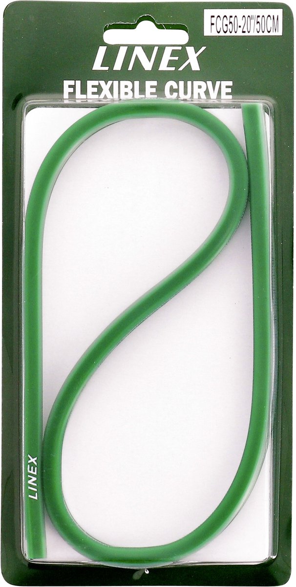 Linex Bogenlineal 50 cm Blister mit 1 Stück