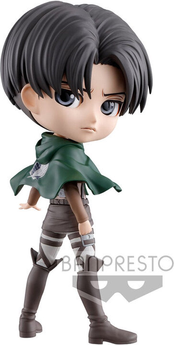 Bandai Namco Attack on Titan Levi Figur Ver. b 14 cm großes Quadrat