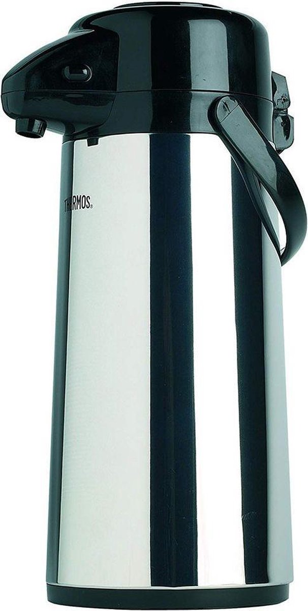 Thermospumpkanne - Edelstahl - 1l9
