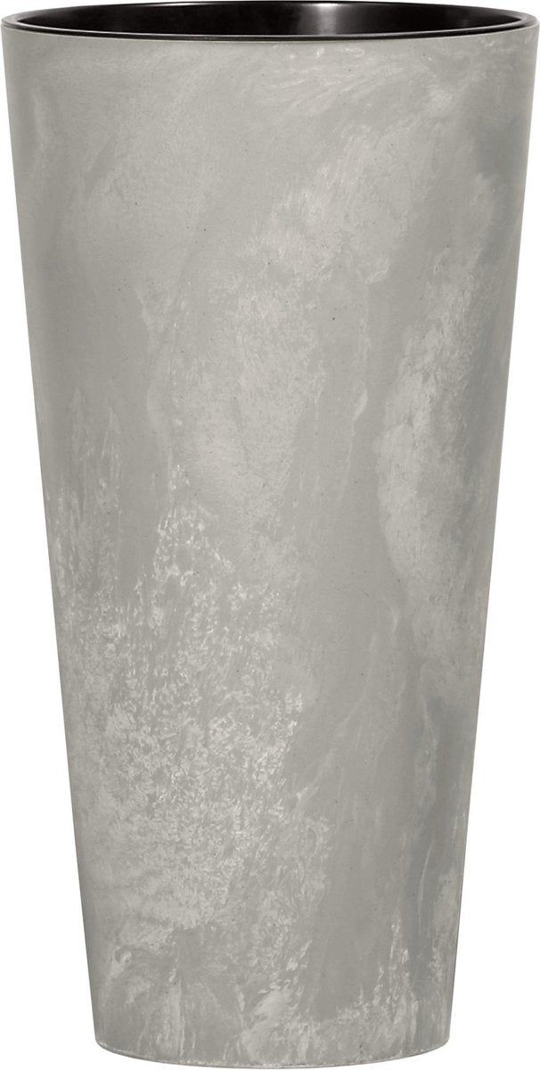 Prosperplast - Blumentopf - Topf mit Einsatz Tubus Smart Concrete - Farbe und Muster imitieren Beton