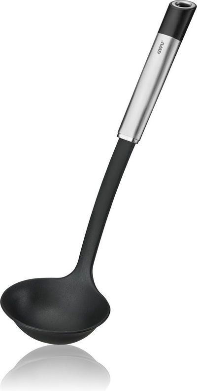 Gefu Primeline Schöpfkelle Nylon 33,5 cm – 100 ml – für antihaftbeschichtete Pfannen