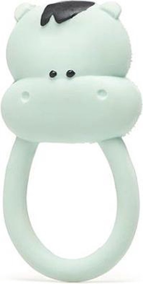 Lanco Toys Lanco Gummi-Beißring – Kimo das Nilpferd – Minze