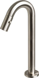Plieger Lupo 2.0 WC-Armatur – Aufputz-Waschtischarmatur – erhabenes Modell – Auslauf 20,0 cm – 10 Jahre Garantie – Chrom gebürstet