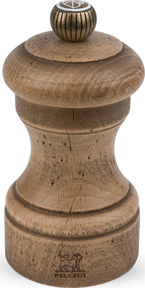 Peugeot Bistro antike Salzmühle 10 cm – Buchenholz