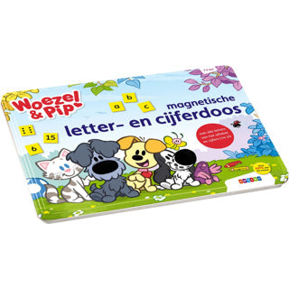 Woezel und Pip Woezel Pip Magnetische Buchstaben- und Zahlenbox