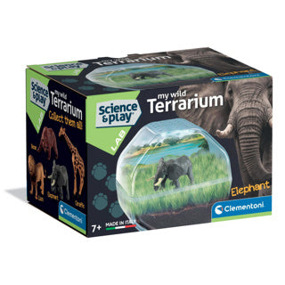 Clementoni Wissenschaftsspiel „My Wild Terrarium – Elefant“.