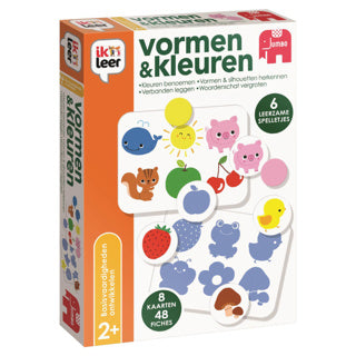 Jumbo Ich lerne, Bildungsspiel zu formen und zu färben