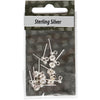 Creativ Company Oorsteker, L: 13 mm, Silber, 10 Stück 1 Box