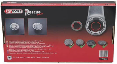 KS -Tools Doppelkombination Spanne 7tlg. Abdeckung