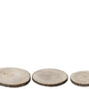 Decoris Holzgrundplatte Ø37cm 3-teilig