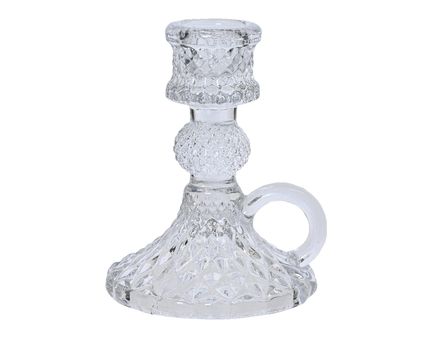 Decoris Kerzenleuchter Kristallglas 40cm