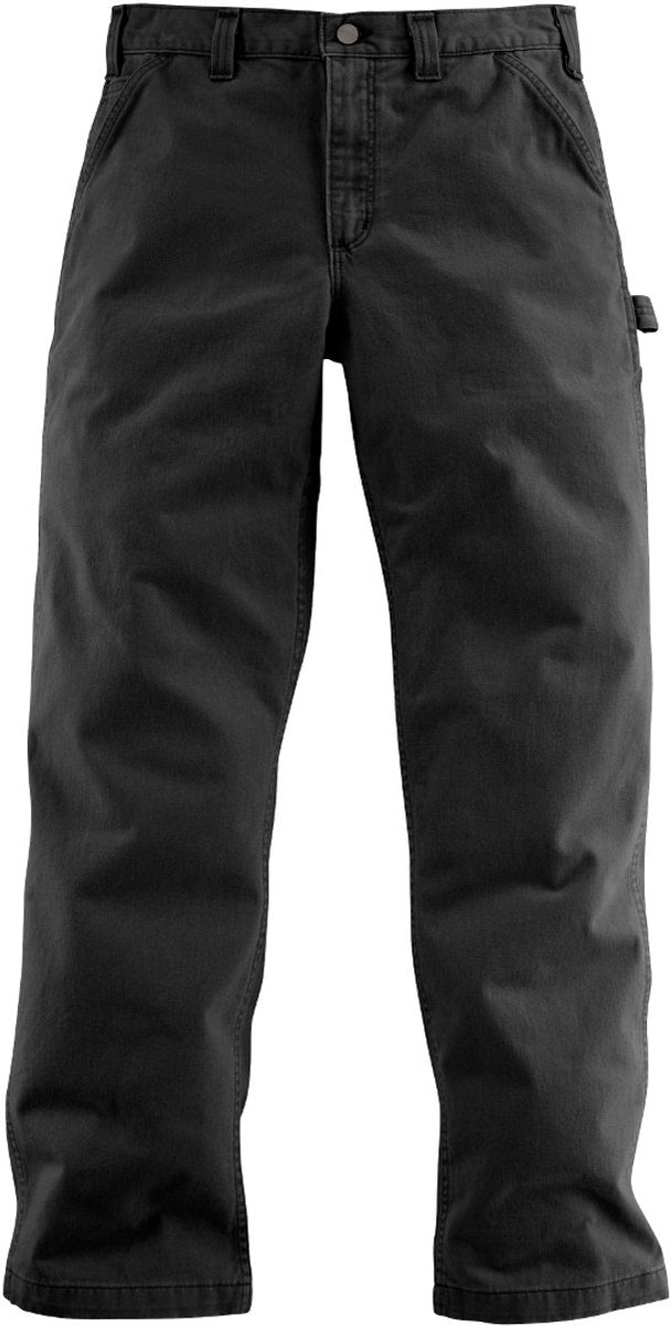Carhartt gewaschene Twill-Latzhose B324 Schwarz-W40-L34