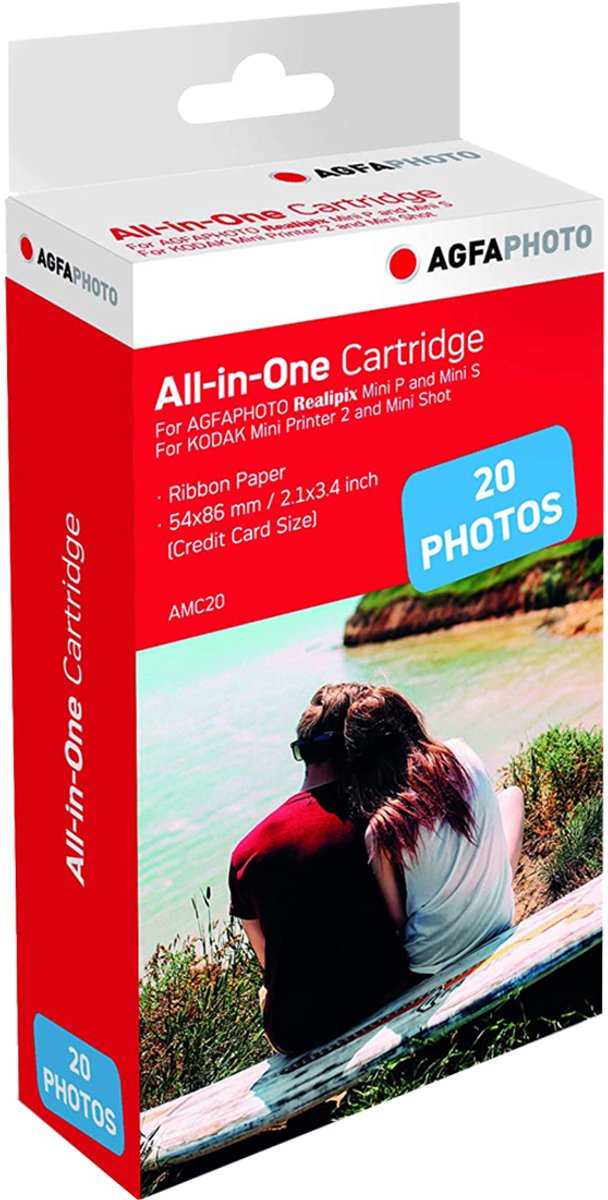 Agfaphoto amc20 Fotopapier für Fotodrucker 1 Stück(e)