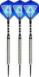 Faver Dartset 85 % Wolfram – Komplettset – Blau – 26 Gramm – 6 Flights