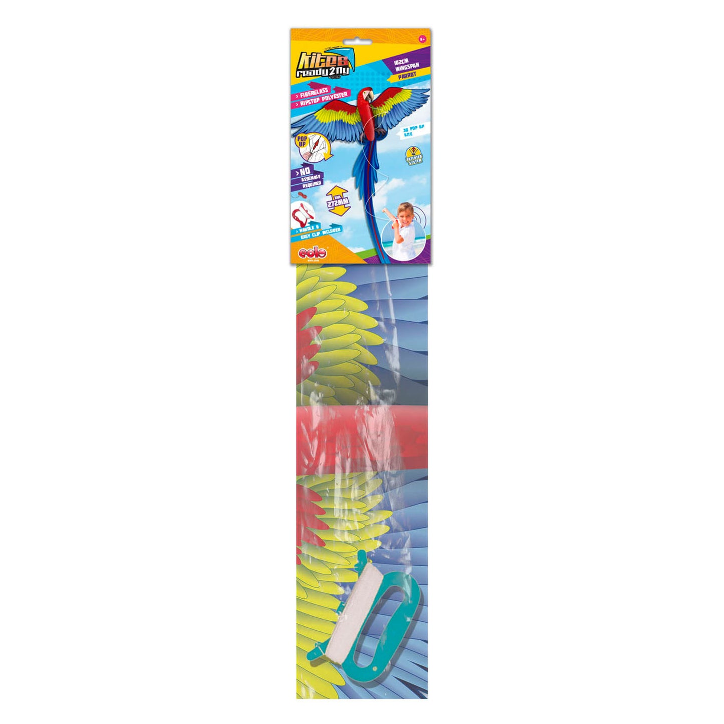 Kites Ready 2 Fly Pop-up 3D Vater Papagei