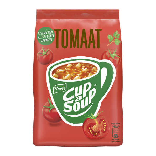 Knorr Cup-a-Soup Verkaufsbeutel Tomate 40 Portionen (65x 150x 205)