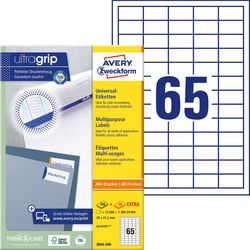 Etiketten Avery 3666-200 weiß 200 Stück