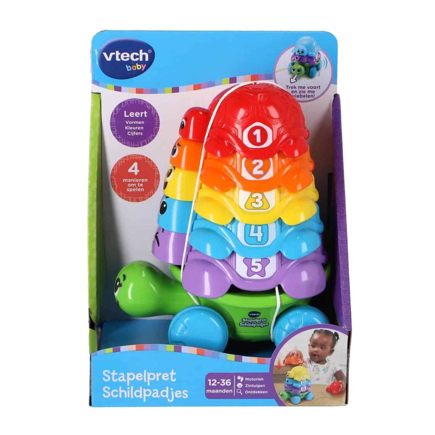 Vtech Stapeling Fun Turtles Trek Figur