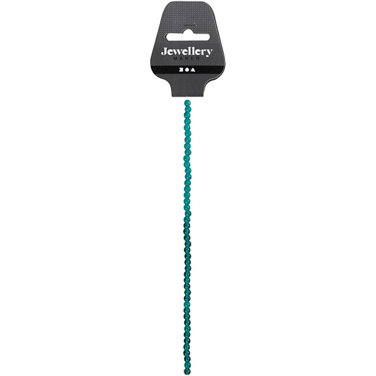 Creativ Company Glasperlen, D 4 mm, Lochgröße 1 mm, grün, 45 Stück 1 Box
