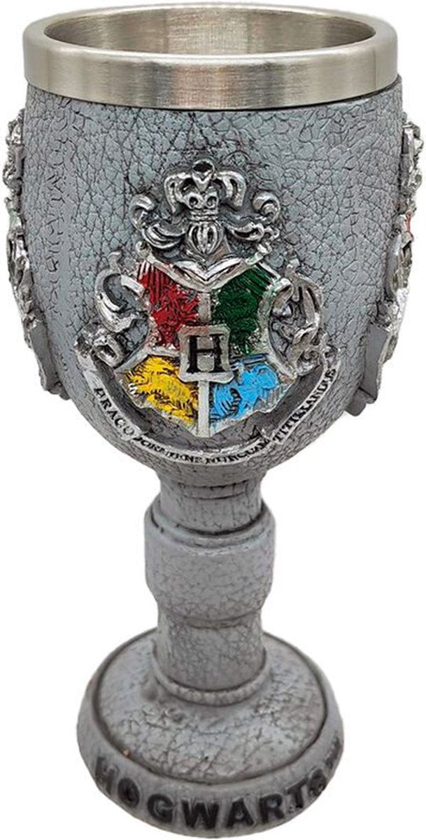 Harry Potter Trinkkelch aus Metall, Glas