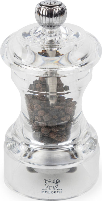 Peugeot Bistro Pfeffermühle 10 cm – transparent – Acryl