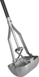 Sprachwerkzeuge – Brunnenschaufel – quadratisch – Aluminium – 15 x 15 cm – Metallstiel – 150 cm – hochwertig