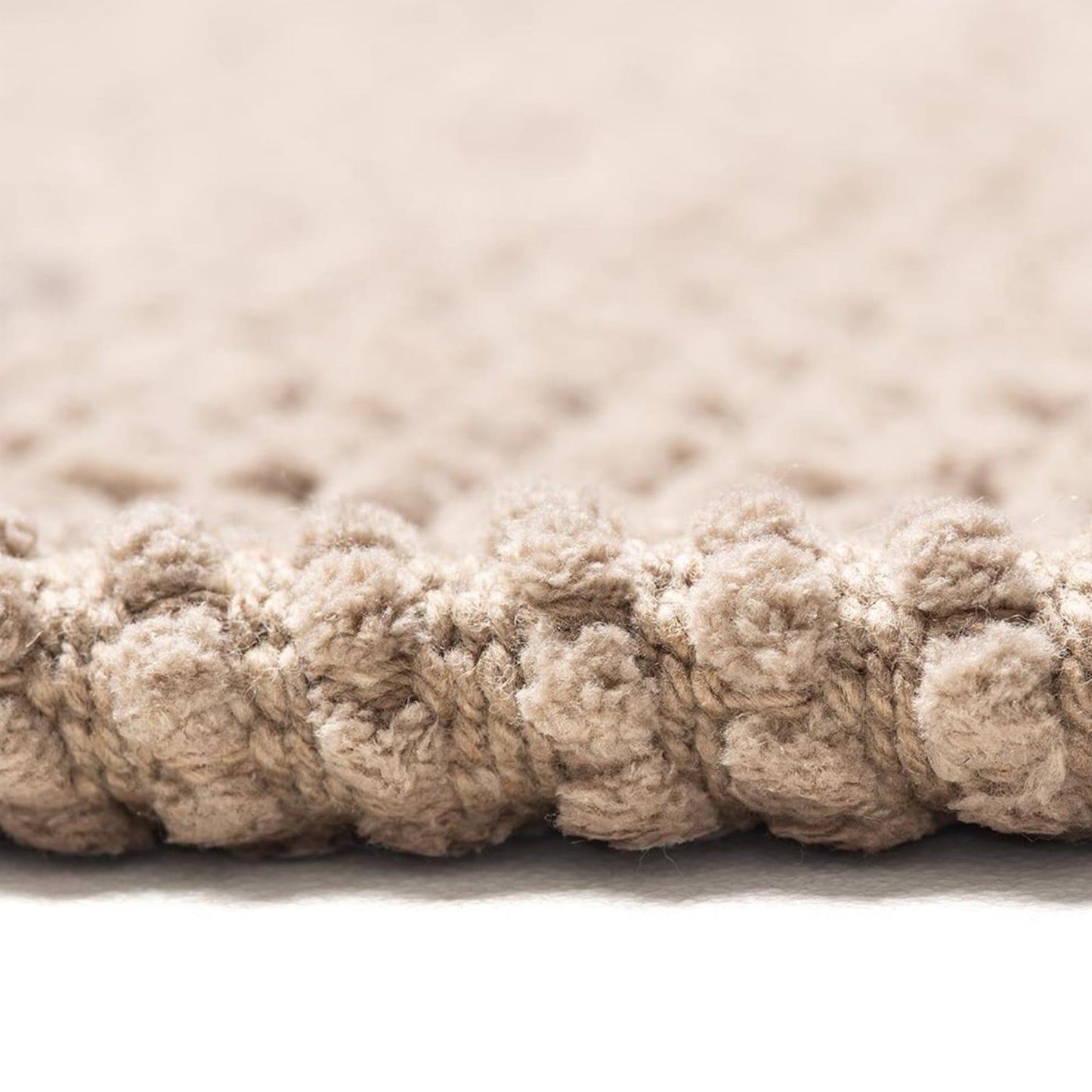 Wicotex Badematte Classic Braid 60x90cm Taupe