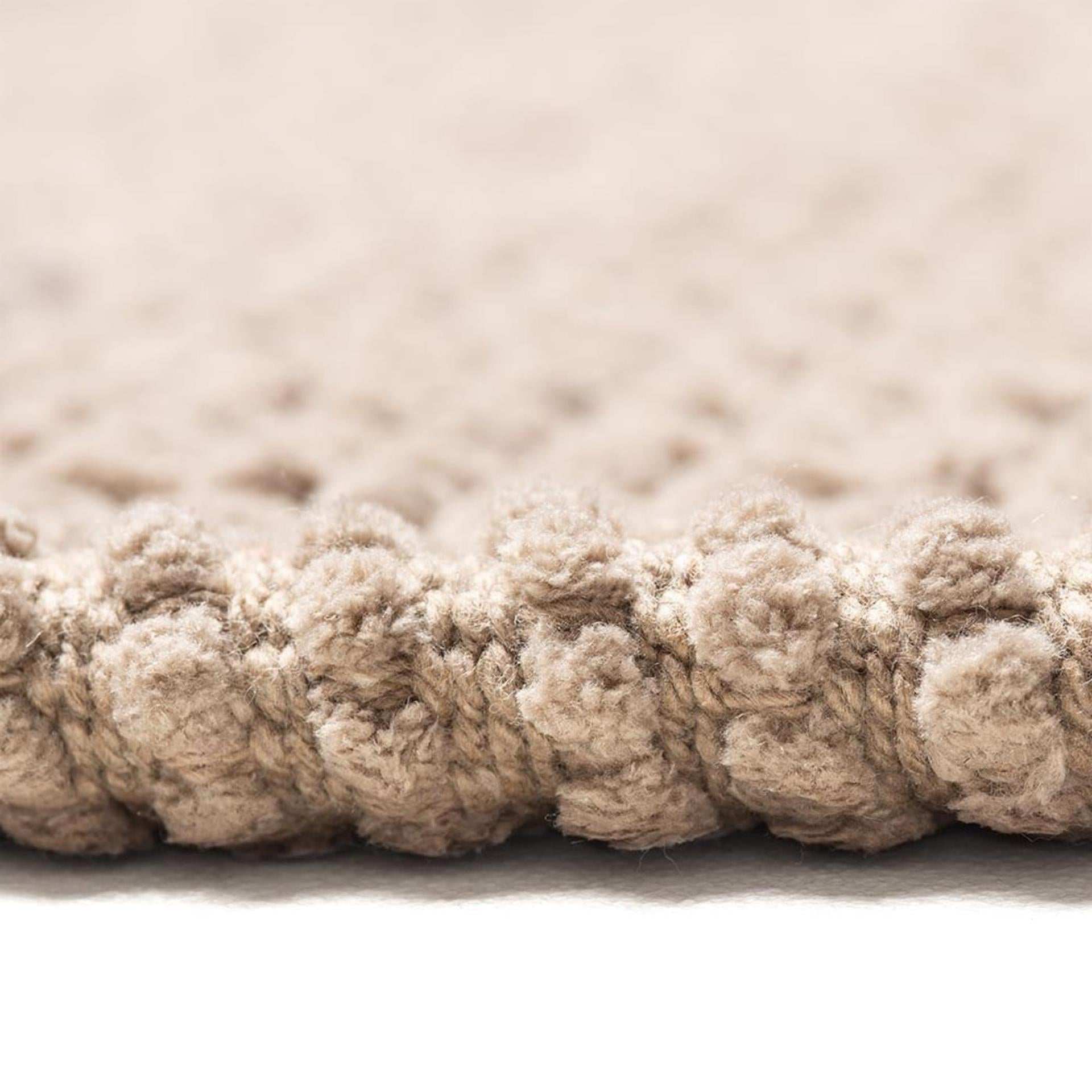 Wicotex Badematte Classic Braid 60x90cm Taupe
