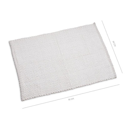 Wicotex Wicotex Anti-Schlupf-Badmatte 60x90 cm Weiß