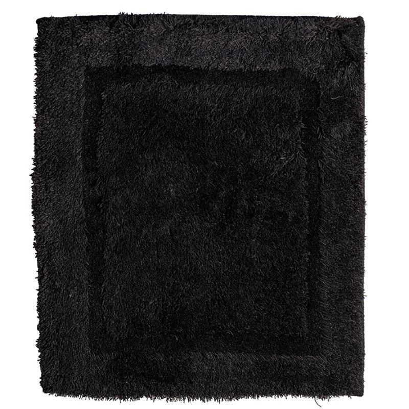 Wicotex Badematte uni schwarz 60x90cm