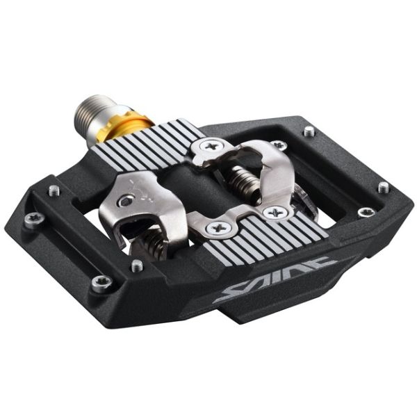 Shimano Pedal Set Saint PD-M821 SPD + Plattform Schwarz