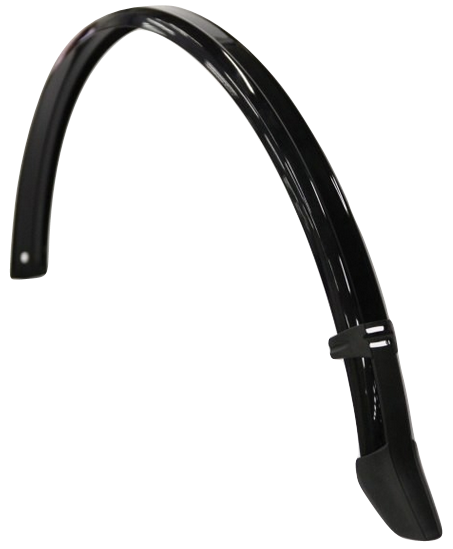 Gazelle Heck Fender SKS 28 Schwarzes Dachprofil