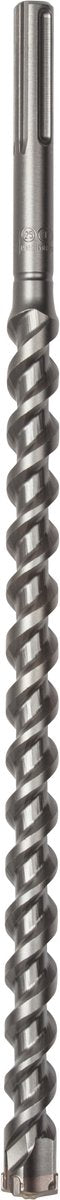 Wolfcraft – Betonbohrer 25 mm – SDS max – 520 mm lang – Hartmetall für Betonbohrer – 5346000