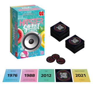 Jumbo Hitster Summer Pary Pary Das Partyspiel, in dem Musik ist